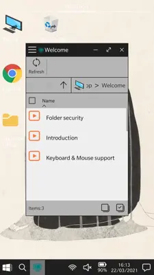 Win-X Launcher (No Ads) android App screenshot 0